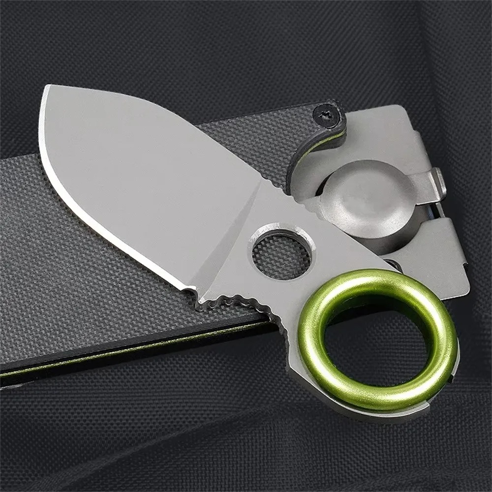 Edc Pocket Carry Fixed Blade - Mini Coltello a Lama Fissa EDC