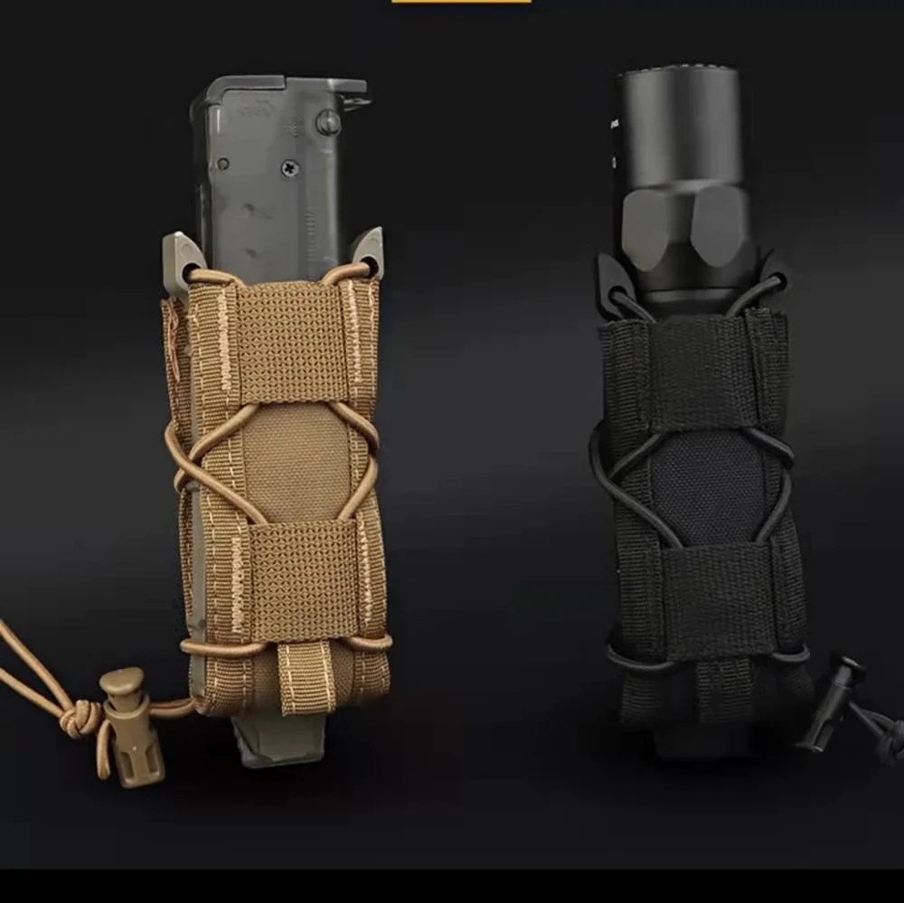 Edc Carry Flashlight - 9 MILLIMETRI Pistola Singola Magazine Pouch