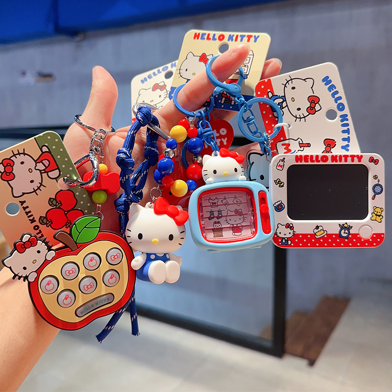 Carabiner Keychain - Portachiavi Anime Hello Kitty, Ciondolo Gatto