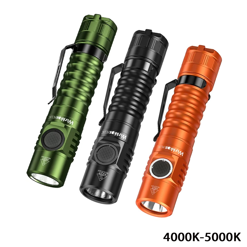 Edc Carry Flashlight - Torcia EDC Wurkkos FC11C 519A Ricaricabile