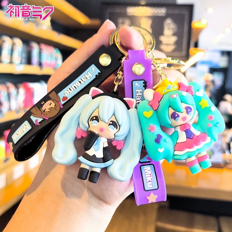 Carabiner Keychain - Portachiavi Hatsune Miku, Ciondolo per Borsa