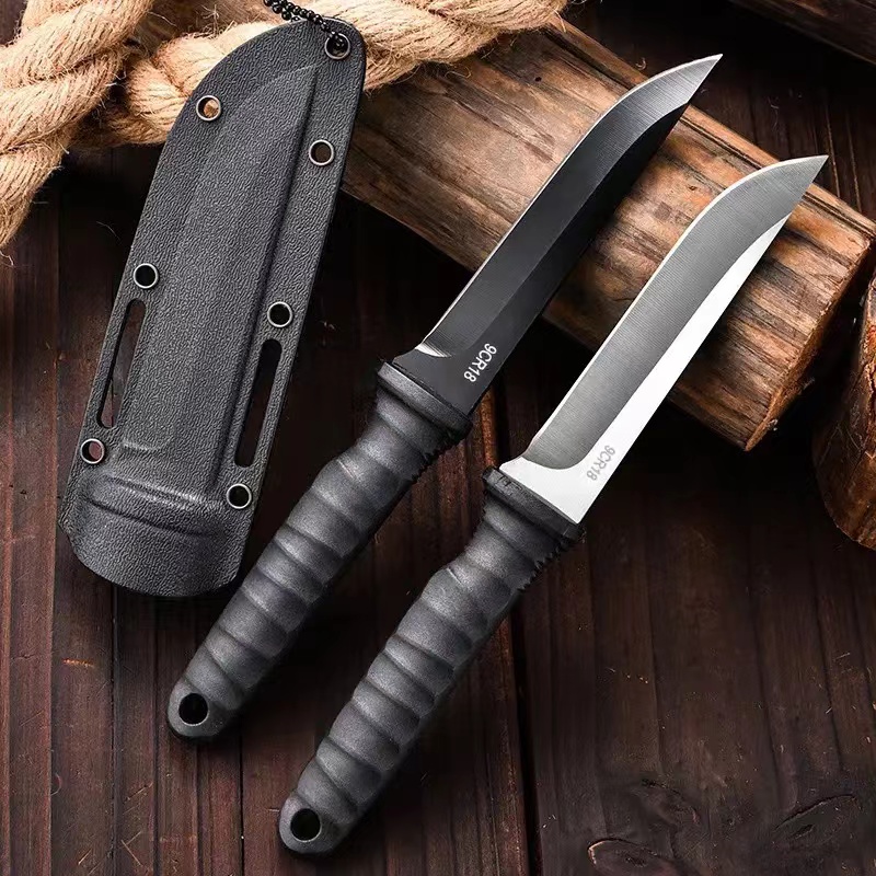 Edc Pocket Carry Fixed Blade - Coltello Tascabile da Esterno, Coltello da