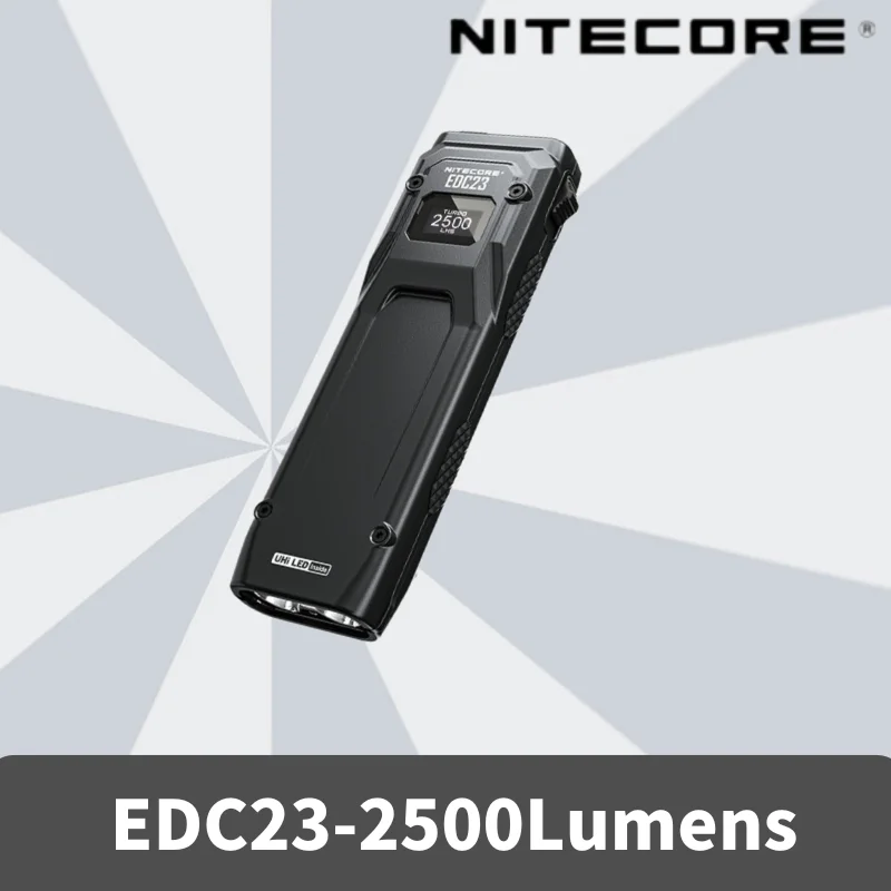 Edc Carry Flashlight - Torcia EDC NITECORE EDC23 2500 lumen