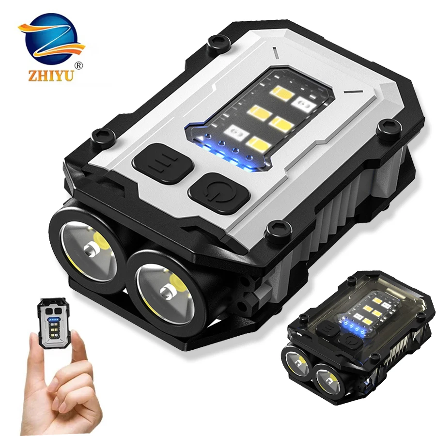 Edc Carry Flashlight - Torcia tascabile potente super luminosa LED