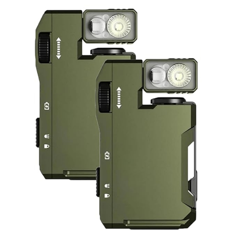 Edc Carry Flashlight - Torcia EDC AT51-2 pezzi con 3