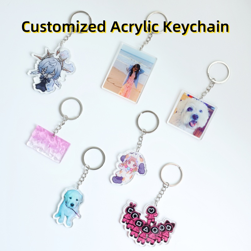 Carabiner Keychain - Portachiavi con foto per animali domestici