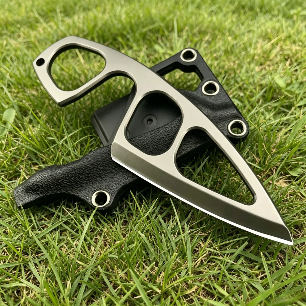Edc Pocket Carry Fixed Blade - Coltello da Collo ad Alta Durezza
