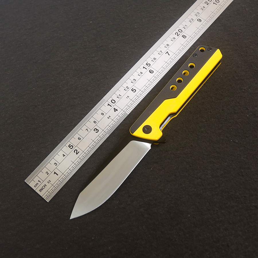 Everyday Carry (Edc) Knife - Coltello Tascabile Pieghevole con Manico in