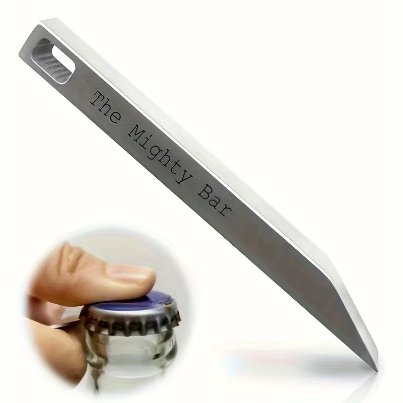Everyday Carry (Edc) Knife - Coltellino tascabile Mighty Bar e apribottiglie