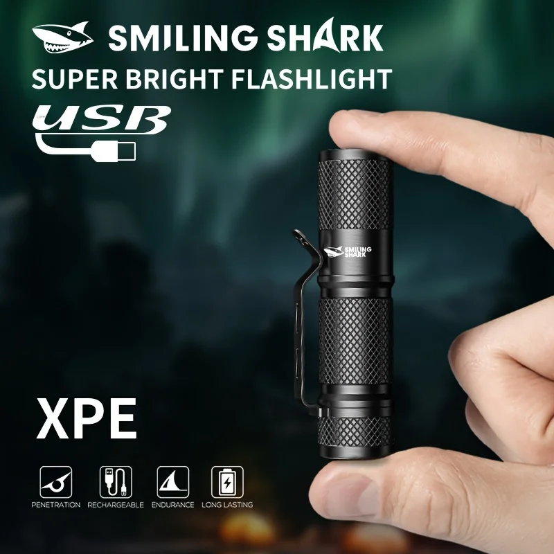 SMILING SHARK Torcia LED Tatti - Edc Day Carry recensione e prezzo
