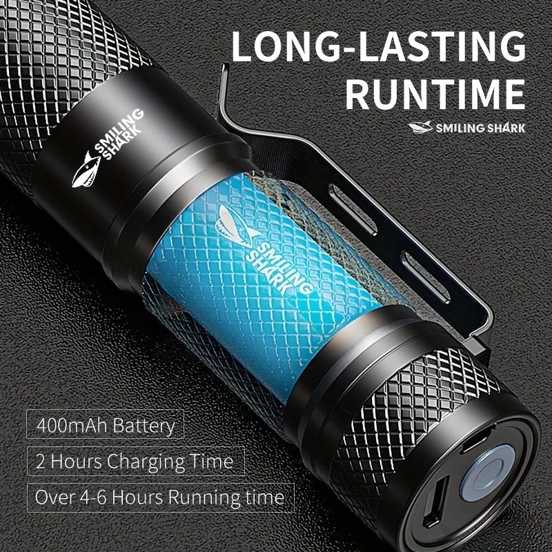 SMILING SHARK Torcia LED Tatti - Edc Day Carry recensione e prezzo