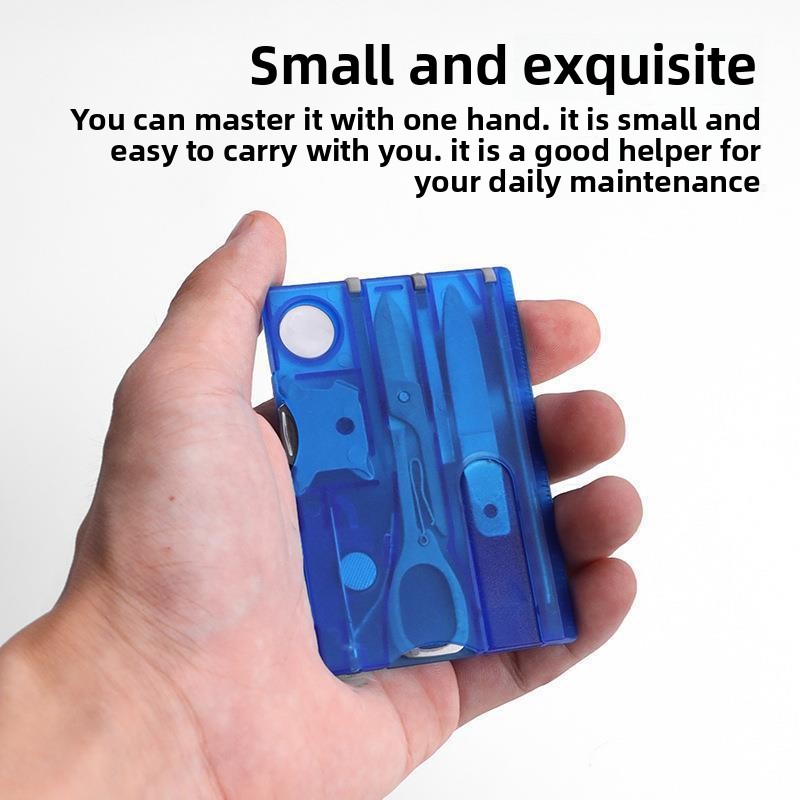 12 in 1 carta di credito tasca - Multitool Credit Card recensione e prezzo