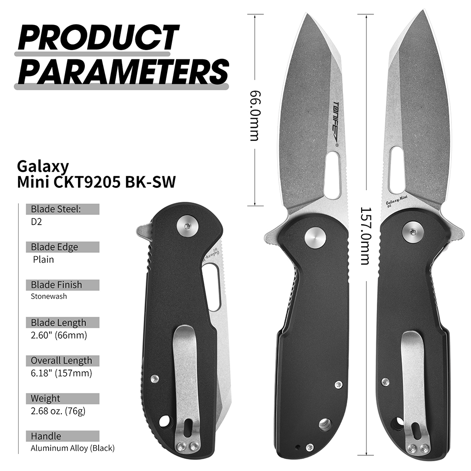 Coltello pieghevole TONIFE Gal - Everyday Carry (Edc) Knife recensione e prezzo